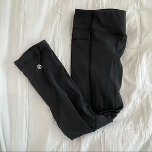Lululemon Athletic Leggings | Black Thick Material | Size 6, 29 inches Length
